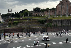 Rome: Imperial City Tour by Golf Cart with Optional Transfer