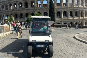 Rome: Imperial City Tour by Golf Cart with Optional Transfer