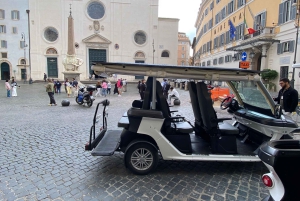 Rome: Imperial City Tour by Golf Cart with Optional Transfer