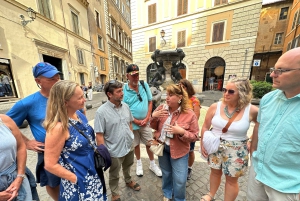 Rom: Jødisk ghetto og Campo de Fiori by Night Mad-vin-tur