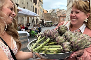 Rom: Jødisk ghetto og Campo de Fiori by Night Mad-vin-tur