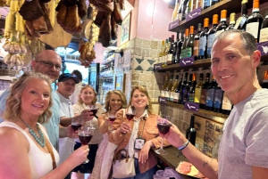 Rom: Jødisk ghetto og Campo de Fiori by Night Mad-vin-tur