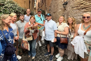 Rom: Jødisk ghetto og Campo de Fiori by Night Mad-vin-tur