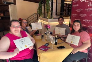 Roma og Milano: Matlagingskurs og vinmatching på Come Na Vorta