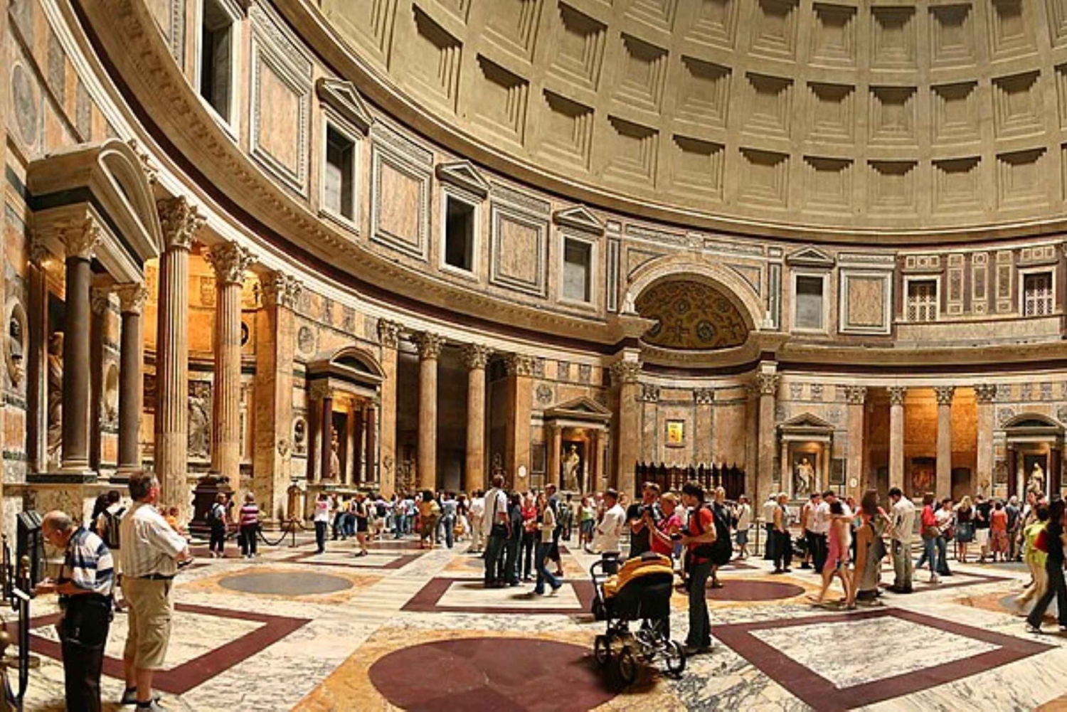 Rome:Pantheon Entry Visit With Personal Interactive App+Host
