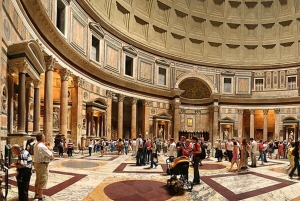 Rome:Pantheon Entry Visit With Personal Interactive App+Host