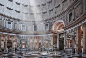 Rome:Pantheon Entry Visit With Personal Interactive App+Host