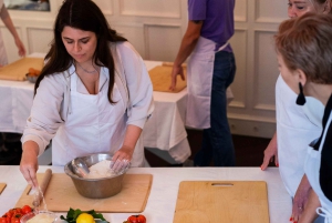 Rome: pasta and tiramisu making class in the city center