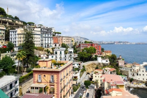 ローマ：ポンペイ入場券付きポンペイとナポリ日帰り旅行