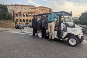 Rom: Private Golf Cart Tour mit Abholung vom Hotel