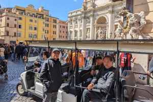 Rom: Private Golf Cart Tour mit Abholung vom Hotel