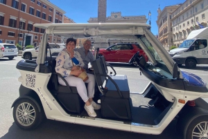 Rom - privat sightseeing Privat sightseeing-tur med golfbil