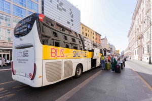 Rome: Shuttle Bus Transfer to or from Fiumicino Airport