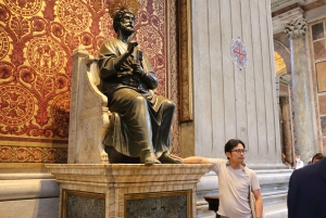 Rooma: Sikstuksen kappeli ja Pietarinkirkko ja sataman kiipeily