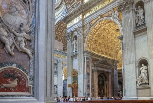 Рим: Базилика Святого Петра, Ла Пьета и папские гробницы Тур