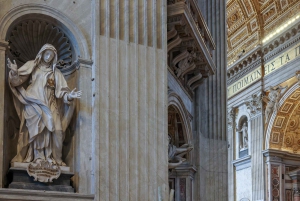 Рим: Базилика Святого Петра, Ла Пьета и папские гробницы Тур