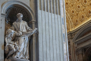 Рим: Базилика Святого Петра, Ла Пьета и папские гробницы Тур