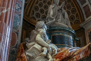 Рим: Базилика Святого Петра, Ла Пьета и папские гробницы Тур