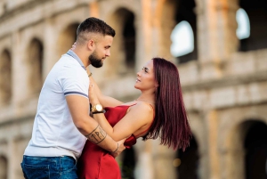 Roma: Fotoseanse ved Trevifontenen – privat og personlig