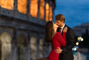 Roma: Fotoseanse ved Trevifontenen – privat og personlig