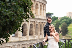 Roma: Fotoseanse ved Trevifontenen – privat og personlig