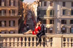 Roma: Fotoseanse ved Trevifontenen – privat og personlig