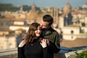 Roma: Fotoseanse ved Trevifontenen – privat og personlig