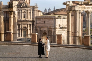 Roma: Fotoseanse ved Trevifontenen – privat og personlig