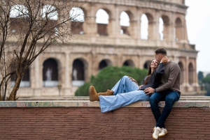 Roma: Fotoseanse ved Trevifontenen – privat og personlig