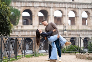 Roma: Fotoseanse ved Trevifontenen – privat og personlig