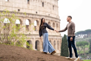 Roma: Fotoseanse ved Trevifontenen – privat og personlig