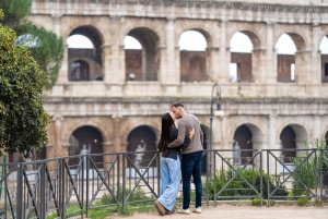 Roma: Fotoseanse ved Trevifontenen – privat og personlig