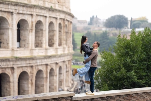 Roma: Fotoseanse ved Trevifontenen – privat og personlig