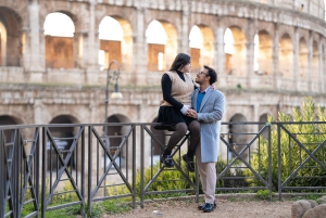 Roma: Fotoseanse ved Trevifontenen – privat og personlig