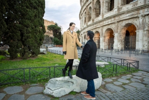 Roma: Fotoseanse ved Trevifontenen – privat og personlig