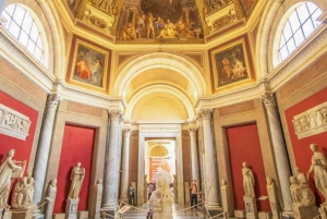 Rom: Vatikanmuseet och Sixtinska kapellet Biljetter till Vatikanmuseet och Sixtinska kapellet utan linjetrafik