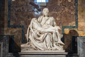 Rome : musées du Vatican, chapelle Sixtine avec basilique en option