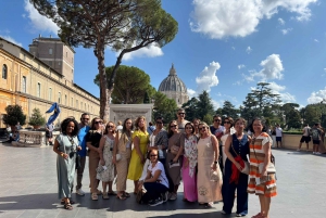 Roma Vatikanet-tur: Museer, Det sixtinske kapell og inngang til basilikaen