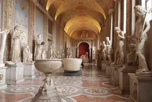 Roma Vatikanet-tur: Museer, Det sixtinske kapell og inngang til basilikaen