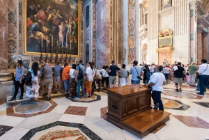 Roma Vatikanet-tur: Museer, Det sixtinske kapell og inngang til basilikaen