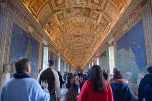 Roma Vatikanet-tur: Museer, Det sixtinske kapell og inngang til basilikaen