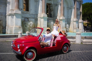 Rzym: przejażdżka skuterem Vespa z fotografiami i degustacją słodyczy