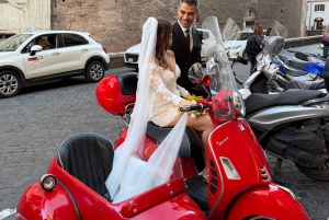 Tour di Roma in Vespa con sidecar: esperienza panoramica di 90 minuti