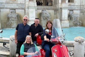 Tour di Roma in Vespa con sidecar: esperienza panoramica di 90 minuti