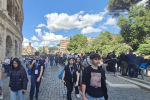 Guidad tur i liten grupp Colosseum Forum Romanum, Palatinen