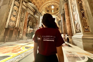 サン・ピエトロ大聖堂アーリーアクセス＆ドーム登頂ツアー