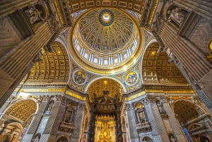 Basilica di San Pietro, accesso opzionale alla cupola e app audio su Roma