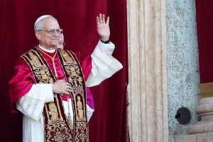 Vatikanstadt: Papstaudienz in Rom Papst Leo XIV. sehen