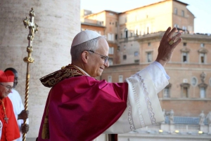 Vatikanstadt: Papstaudienz in Rom Papst Leo XIV. sehen