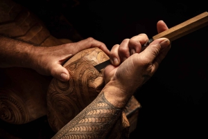 Auckland: Waitomo-grottene og Te Puia Rotorua med pikniklunsj